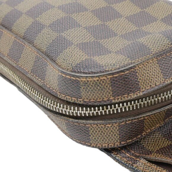 Louis Vuitton  Geronimos Sling Damier Ebene Crossbody Bag Brown - Picture 5 of 10